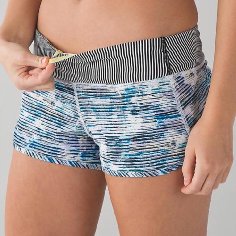 Lululemon blurry belle speed shorts‼️sold‼️